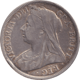 1896 HALFCROWN ( VF ) - WORLD COINS - Cambridgeshire Coins