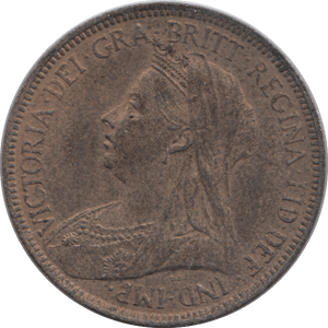 1896 HALFPENNY ( AUNC ) - Halfpenny - Cambridgeshire Coins