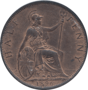 1896 HALFPENNY ( EF ) - HALFPENNY - Cambridgeshire Coins