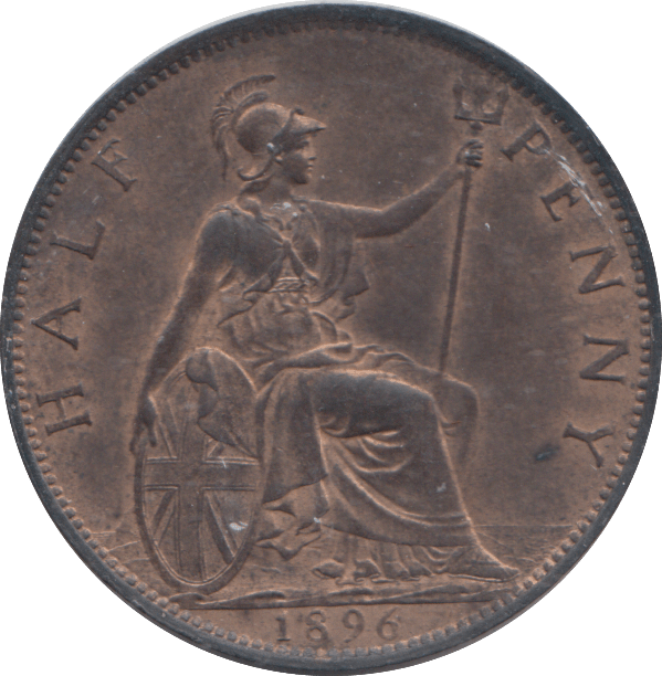 1896 HALFPENNY ( EF ) - HALFPENNY - Cambridgeshire Coins