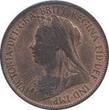 1896 HALFPENNY ( EF ) - HALFPENNY - Cambridgeshire Coins