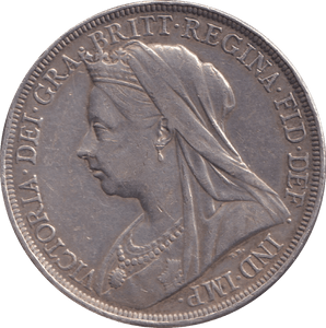 1896 LX CROWN ( GVF ) - CROWN - Cambridgeshire Coins