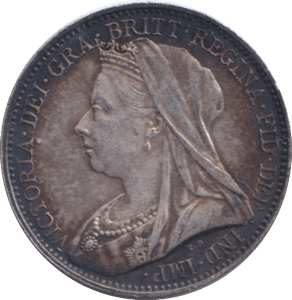 1896 MAUNDY FOURPENCE ( AUNC ) - MAUNDY FOURPENCE - Cambridgeshire Coins