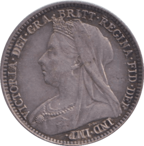 1896 MAUNDY THREEPENCE ( GVF ) - MAUNDY THREEPENCE - Cambridgeshire Coins