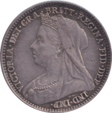 1896 MAUNDY THREEPENCE ( GVF ) - MAUNDY THREEPENCE - Cambridgeshire Coins