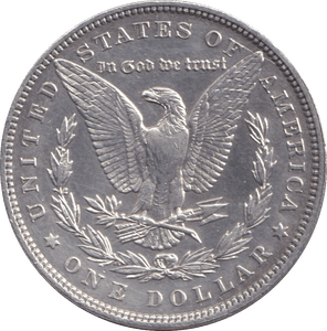 1896 MORGAN DOLLAR USA PHILADEPHIA MINT - SILVER WORLD COINS - Cambridgeshire Coins