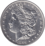 1896 MORGAN DOLLAR USA PHILADEPHIA MINT - SILVER WORLD COINS - Cambridgeshire Coins