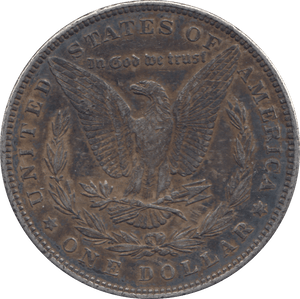1896 MORGAN DOLLAR USA - WORLD COINS - Cambridgeshire Coins