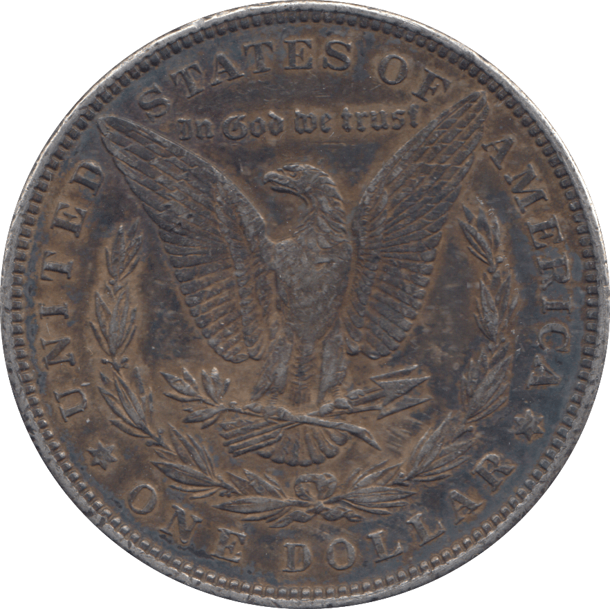 1896 MORGAN DOLLAR USA - WORLD COINS - Cambridgeshire Coins