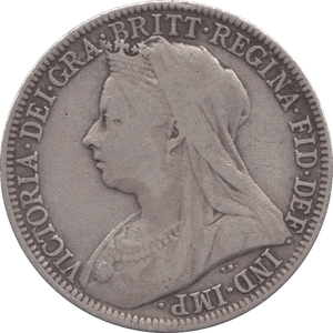 1896 ONE FLORIN ( VF ) - FLORIN - Cambridgeshire Coins