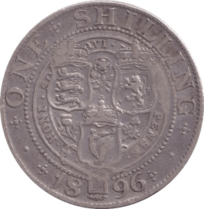 1896 ONE SHILLING ( FINE ) - SHILLING - Cambridgeshire Coins