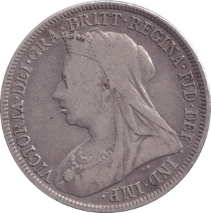 1896 ONE SHILLING ( FINE ) - SHILLING - Cambridgeshire Coins