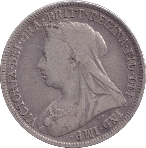 1896 ONE SHILLING ( FINE ) - SHILLING - Cambridgeshire Coins