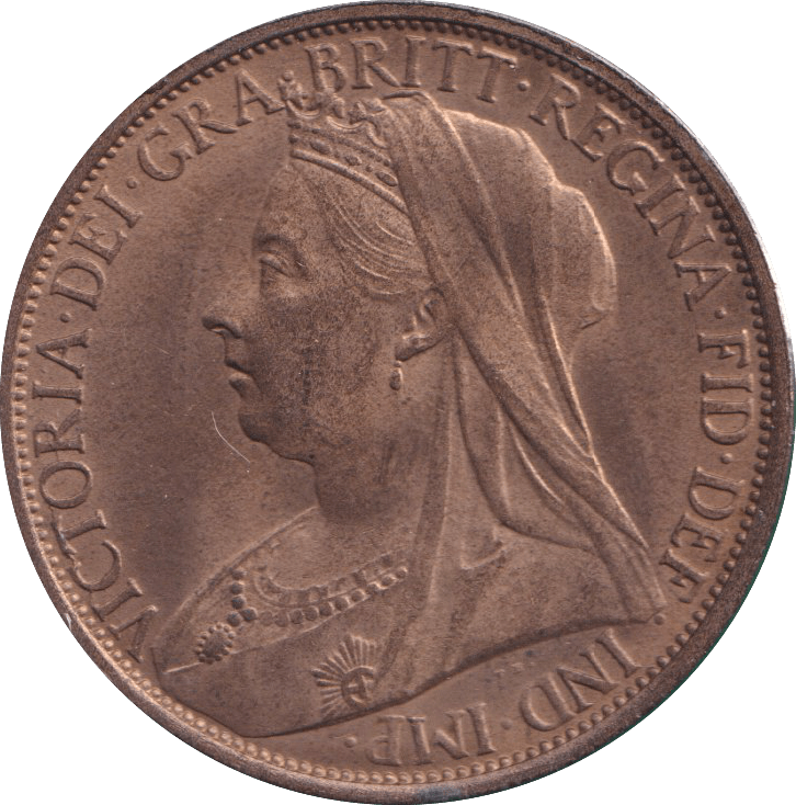 1896 PENNY ( UNC ) - PENNY - Cambridgeshire Coins