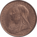 1896 PENNY ( UNC ) - PENNY - Cambridgeshire Coins