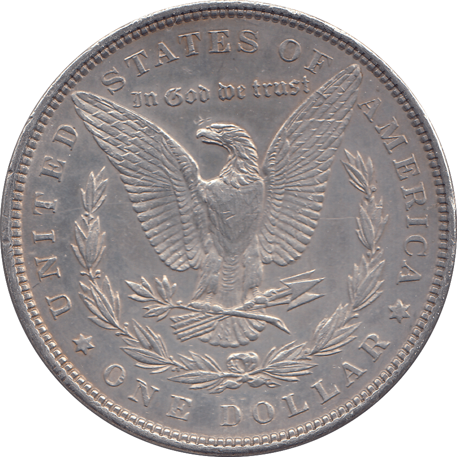 1896 PHILADELPHIA MORGAN DOLLAR - WORLD COINS - Cambridgeshire Coins