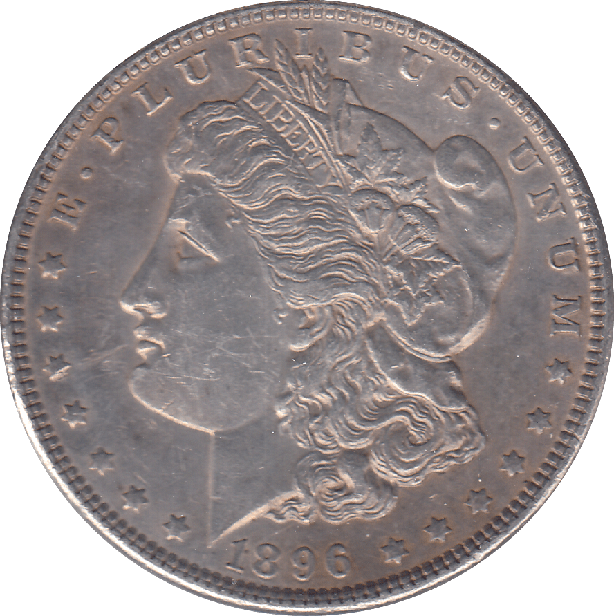 1896 PHILADELPHIA MORGAN DOLLAR - WORLD COINS - Cambridgeshire Coins