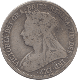 1896 SHILLING ( FINE ) - SHILLING - Cambridgeshire Coins