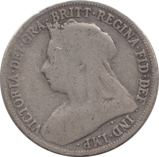 1896 SHILLING ( FINE ) - SHILLING - Cambridgeshire Coins