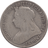 1896 SHILLING ( FINE ) - SHILLING - Cambridgeshire Coins