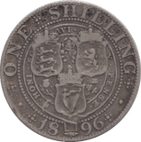 1896 SHILLING ( FINE ) - Shilling - Cambridgeshire Coins