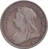 1896 SHILLING ( FINE ) - SHILLING - Cambridgeshire Coins