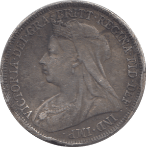1896 SHILLING ( FINE ) - SHILLING - Cambridgeshire Coins