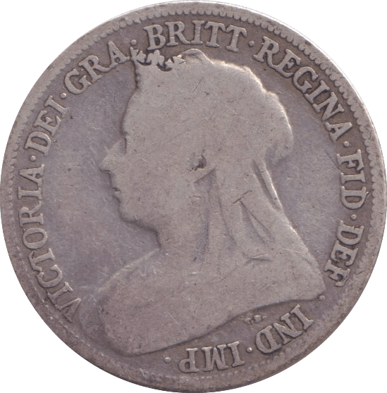 1896 SHILLING ( FINE ) - SHILLING - Cambridgeshire Coins