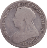 1896 SHILLING ( FINE ) - SHILLING - Cambridgeshire Coins