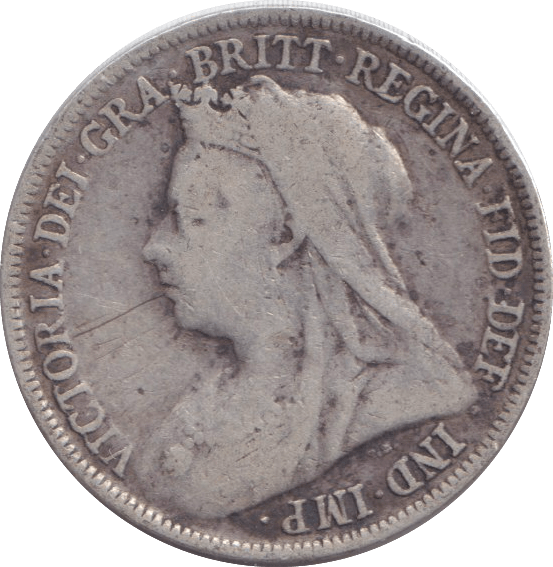 1896 SHILLING ( GF ) 3 - SHILLING - Cambridgeshire Coins