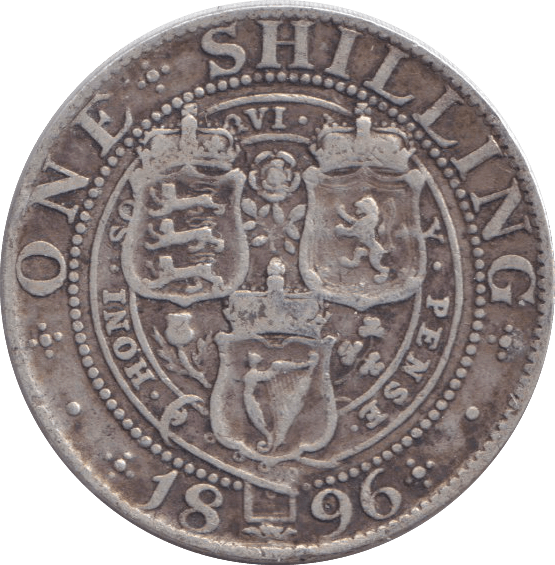 1896 SHILLING ( GF ) 3 - SHILLING - Cambridgeshire Coins