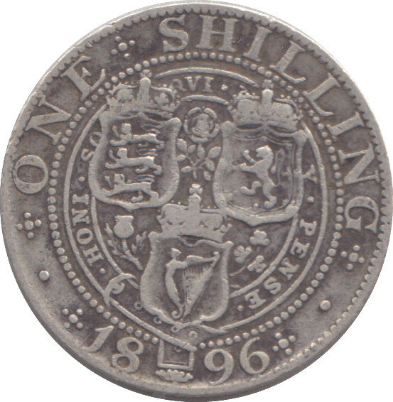 1896 SHILLING ( GF ) - SHILLING - Cambridgeshire Coins