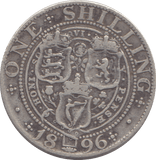 1896 SHILLING ( GF ) - SHILLING - Cambridgeshire Coins