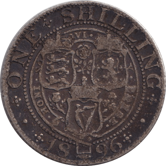 1896 SHILLING ( GF ) - SHILLING - Cambridgeshire Coins