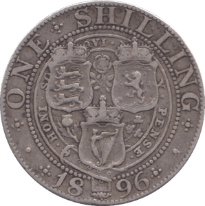 1896 SHILLING ( GF ) - SHILLING - Cambridgeshire Coins