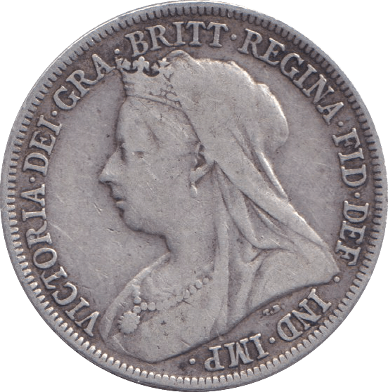 1896 SHILLING ( GF ) - SHILLING - Cambridgeshire Coins