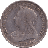 1896 SHILLING ( GVF ) 4 - SHILLING - Cambridgeshire Coins