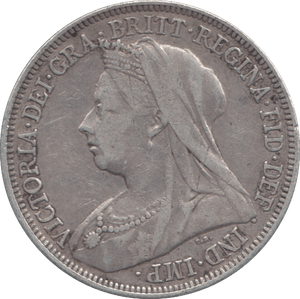 1896 SHILLING ( GVF ) - Shilling - Cambridgeshire Coins
