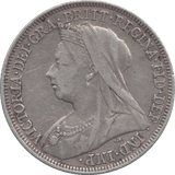 1896 SHILLING ( GVF ) - Shilling - Cambridgeshire Coins
