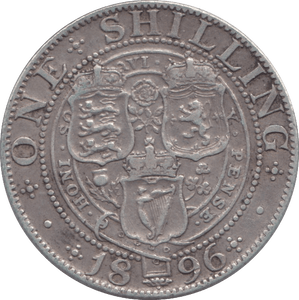 1896 SHILLING ( GVF ) - Shilling - Cambridgeshire Coins