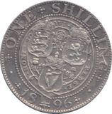 1896 SHILLING ( GVF ) - SHILLING - Cambridgeshire Coins