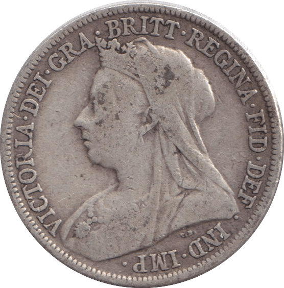 1896 SHILLING ( NF ) - SHILLING - Cambridgeshire Coins