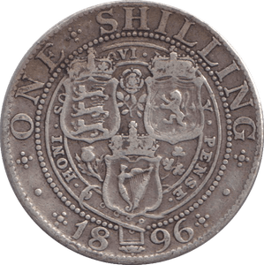 1896 SHILLING ( NF ) - SHILLING - Cambridgeshire Coins