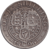 1896 SHILLING ( NF ) - SHILLING - Cambridgeshire Coins