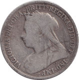 1896 SHILLING ( NF ) - SHILLING - Cambridgeshire Coins