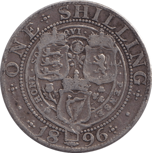 1896 SHILLING ( NF ) - SHILLING - Cambridgeshire Coins