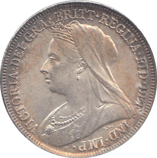 1896 SHILLING ( UNC ) - SHILLING - Cambridgeshire Coins