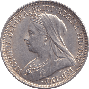 1896 SHILLING ( UNC ) - SHILLING - Cambridgeshire Coins