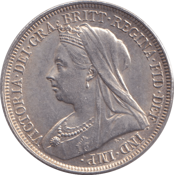 1896 SHILLING ( UNC ) - SHILLING - Cambridgeshire Coins