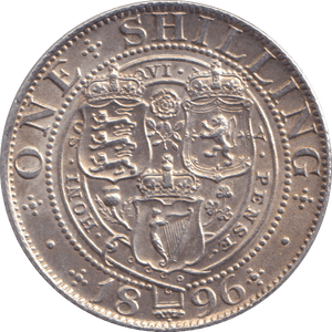 1896 SHILLING ( UNC ) - SHILLING - Cambridgeshire Coins